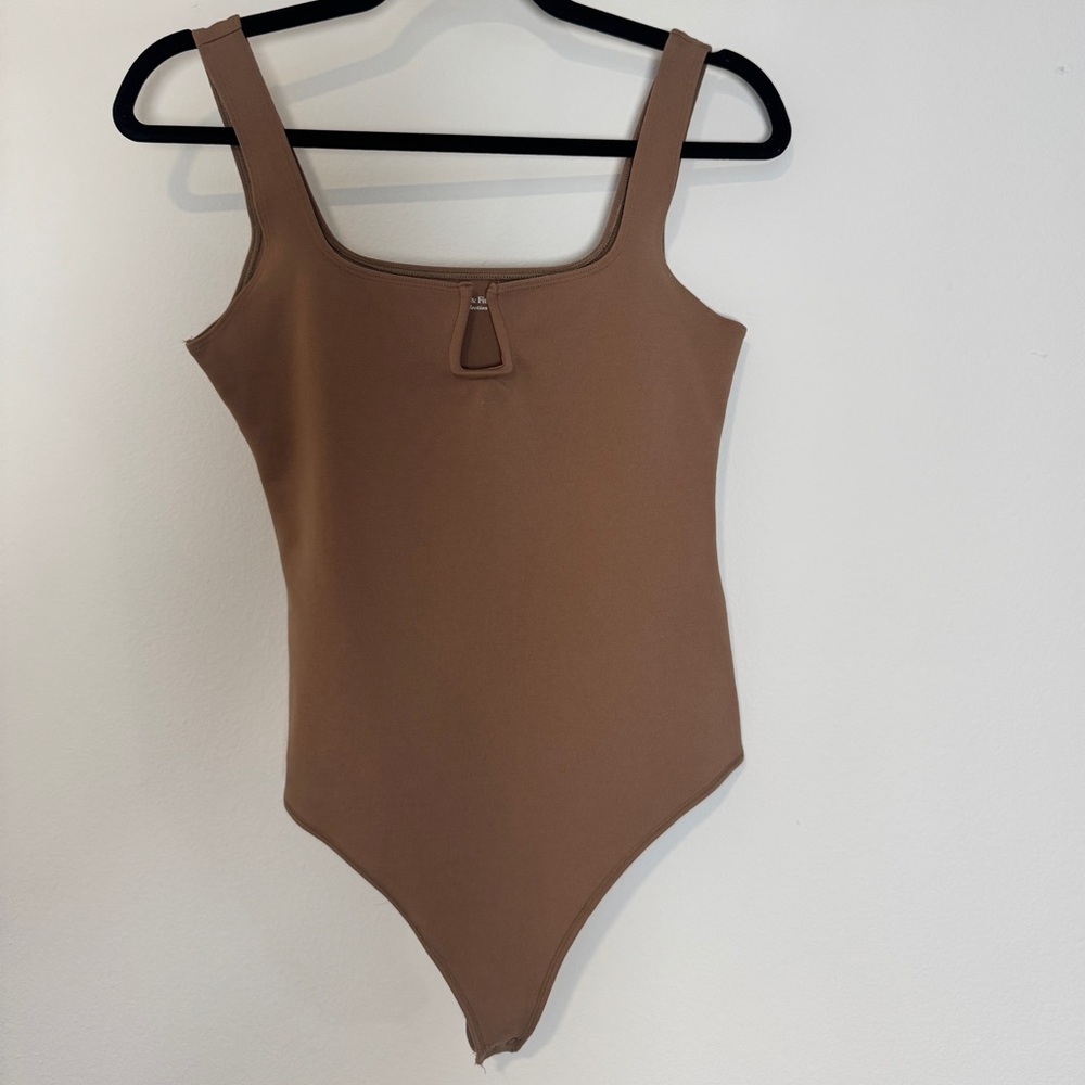 Abercrombie & Fitch Tan Brown Bodysuit Size Small